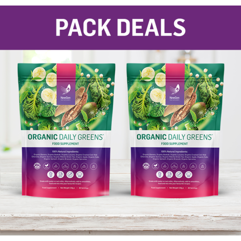 2 x Organic Daily Greens - Pack Deal!